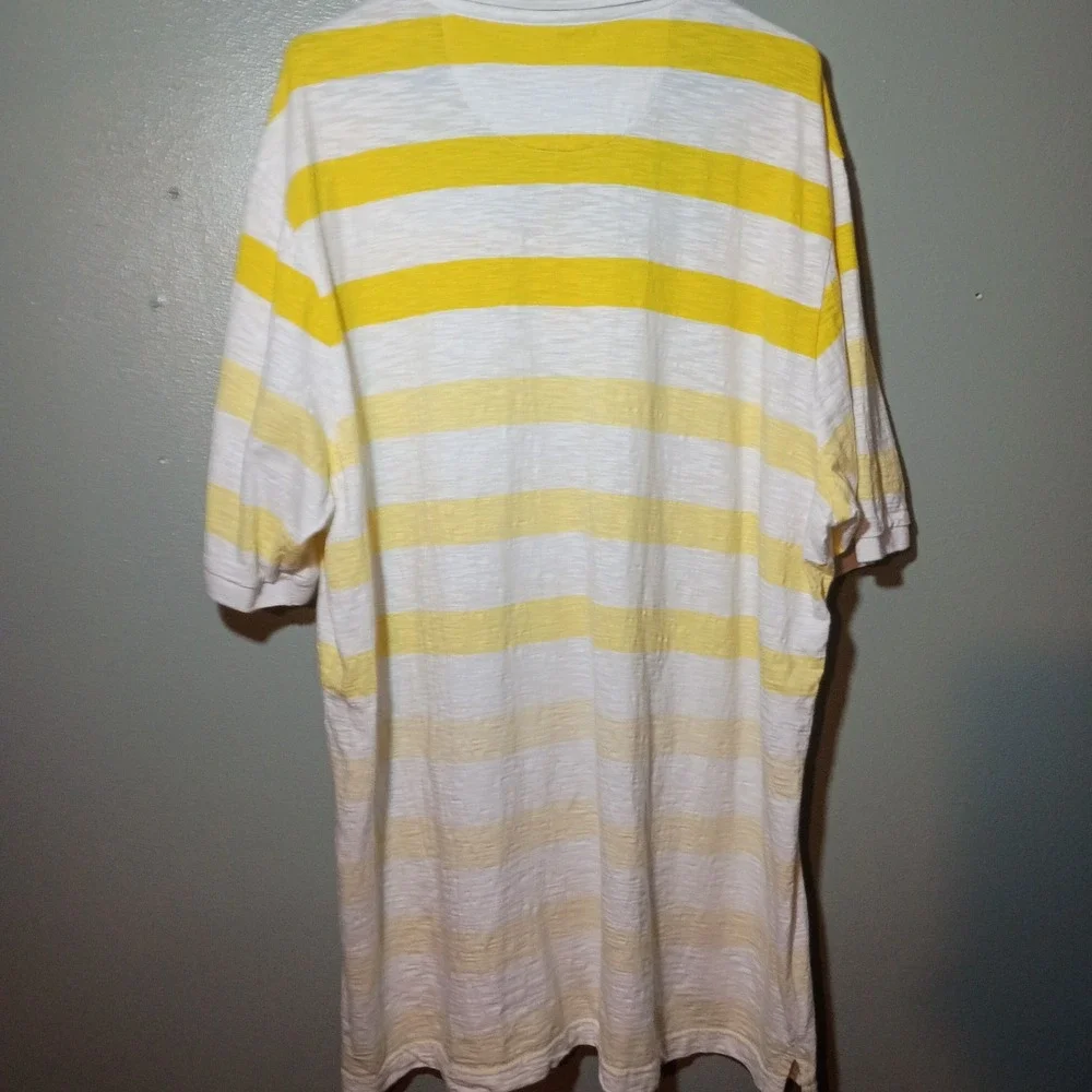 Ralph Lauren , The Coastland Wash, Striped Coastal Polo Yellows, XXL, Rad
